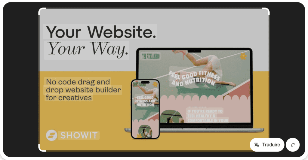 Showit la plateforme idéale pour vos site web !