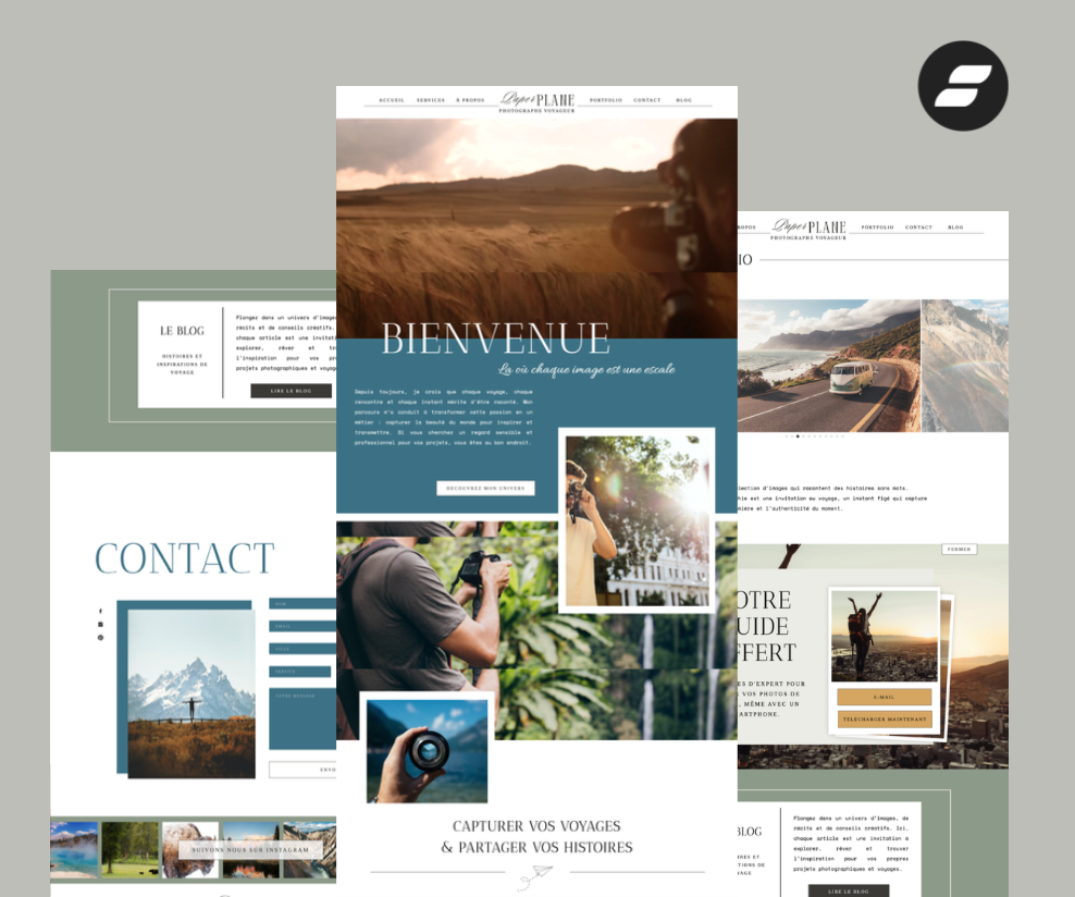 template site showit les coûts